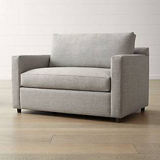 Chair Beds Crate And Barrel Barrett Twin Sleeper
