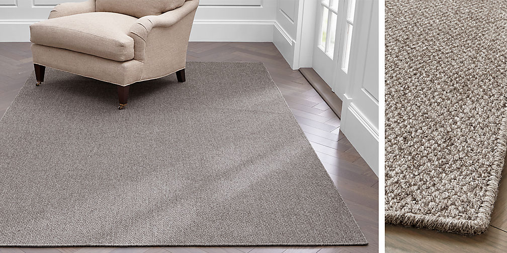 Basket Wool-Blend Rugs