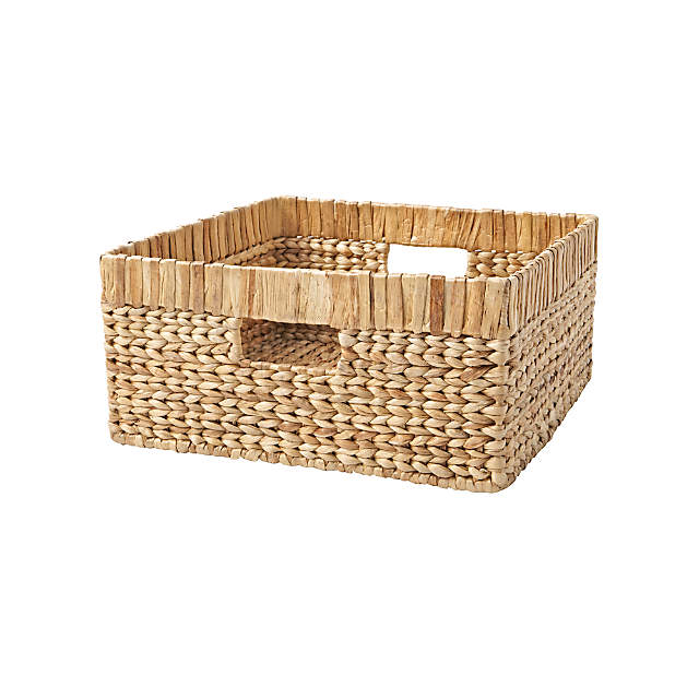 wicker changing pad basket