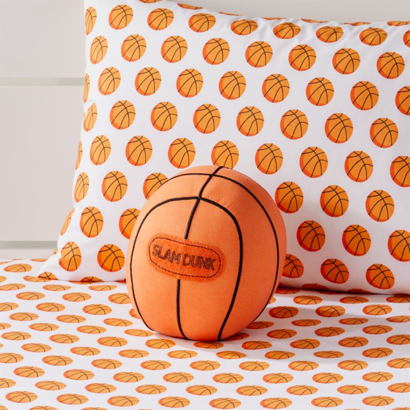 basketball shaped pillow