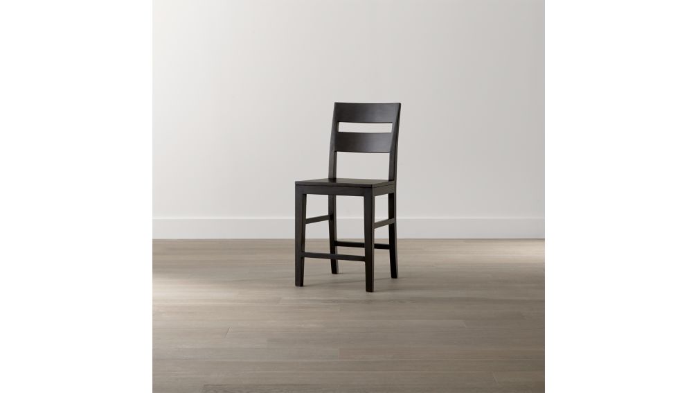 Basque Java Counter Stool in Bar Stools + Reviews Crate and Barrel