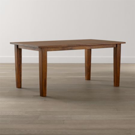 Basque Honey 65 Dining Table Reviews Crate And Barrel