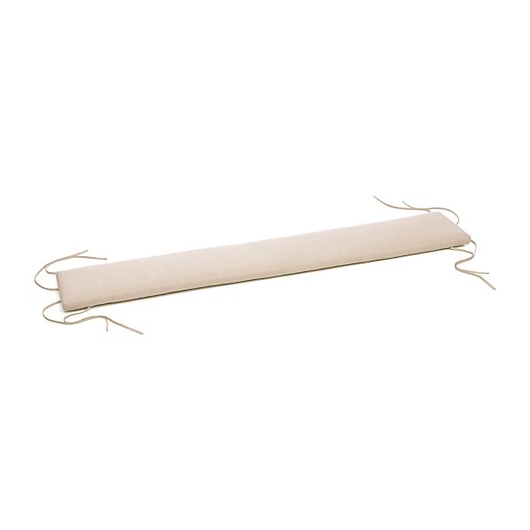Basque Natural 84 Bench Cushion Reviews Crate And Barrel