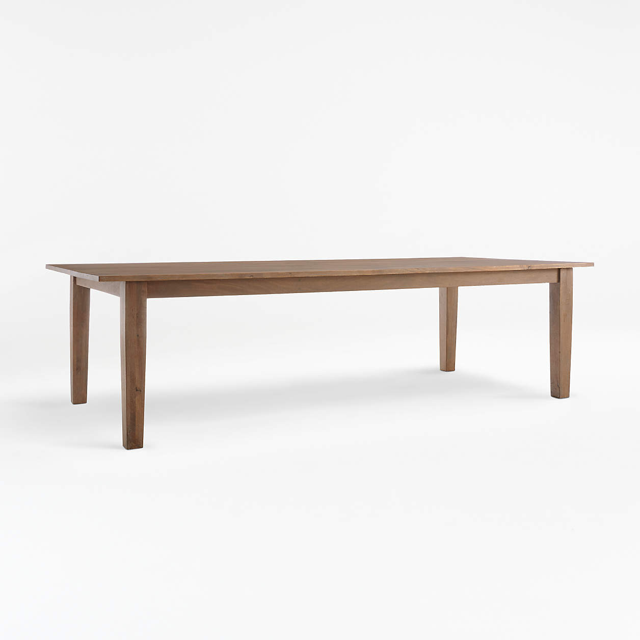 Basque Grey Wash 104" Dining Table + Reviews Crate and Barrel