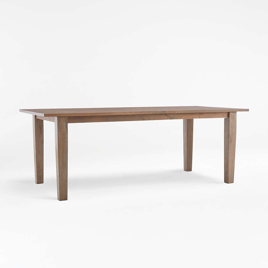 Basque Grey Wash Dining Tables | Crate and Barrel