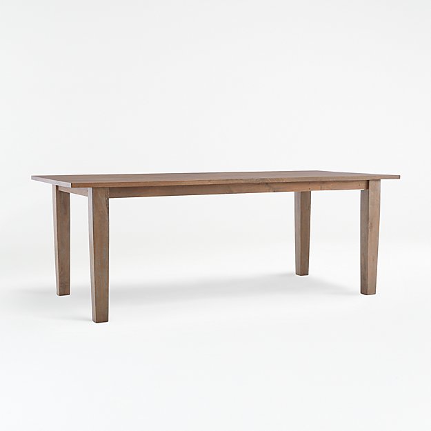 Basque Grey Wash Dining Tables | Crate and Barrel Canada