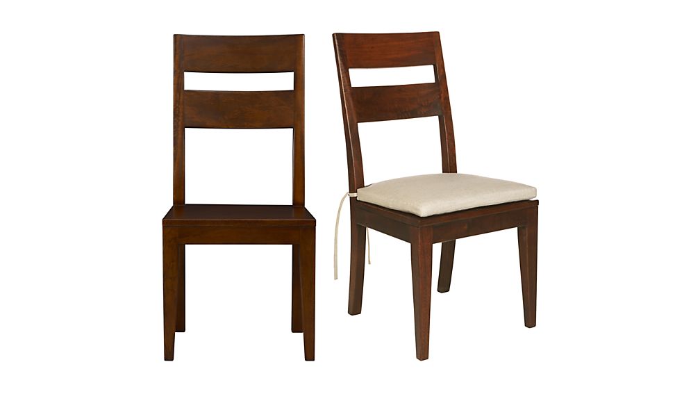 Basque Natural ChairBar Stool Cushion Crate and Barrel