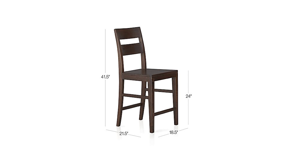Basque Java Counter Stool Crate and Barrel