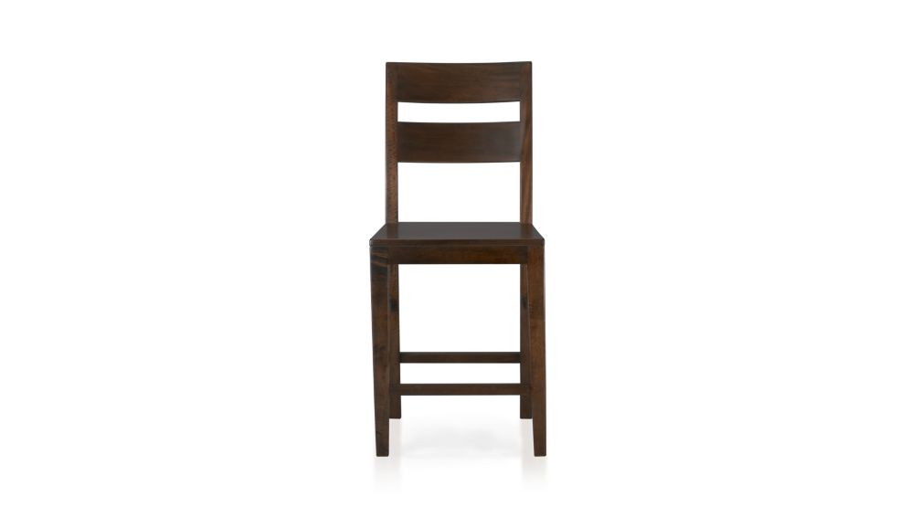 Basque Java Counter Stool in Bar Stools + Reviews Crate and Barrel