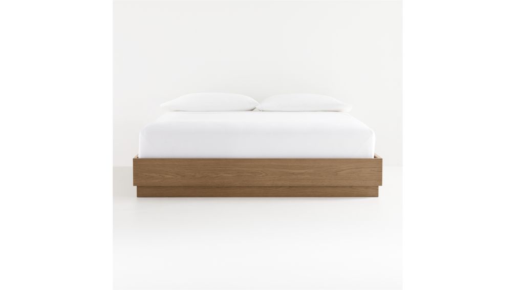 Batten King PlinthBase Bed + Reviews Crate and Barrel