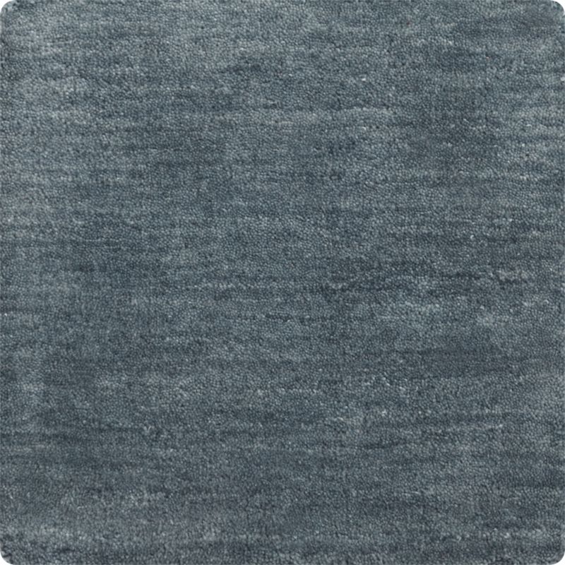 Baxter Blue Wool 12 Sq Rug Swatch Reviews Crate And Barrel 7767