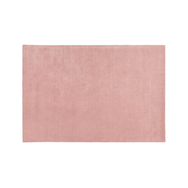 Baxter Blush Pink Wool Rug 9'x12' in Area Rugs + Reviews Crate and Barrel