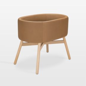 Image of Babyletto X Gathre Capsule Brown Bassinet
