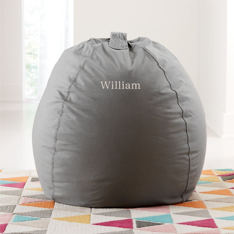 land of nod bean bag chair