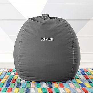 Kids Insert Bean Bags Crate And Barrel Large Grey Bean Bag Chair