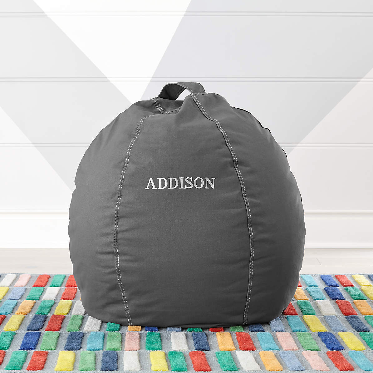 land of nod bean bag chair