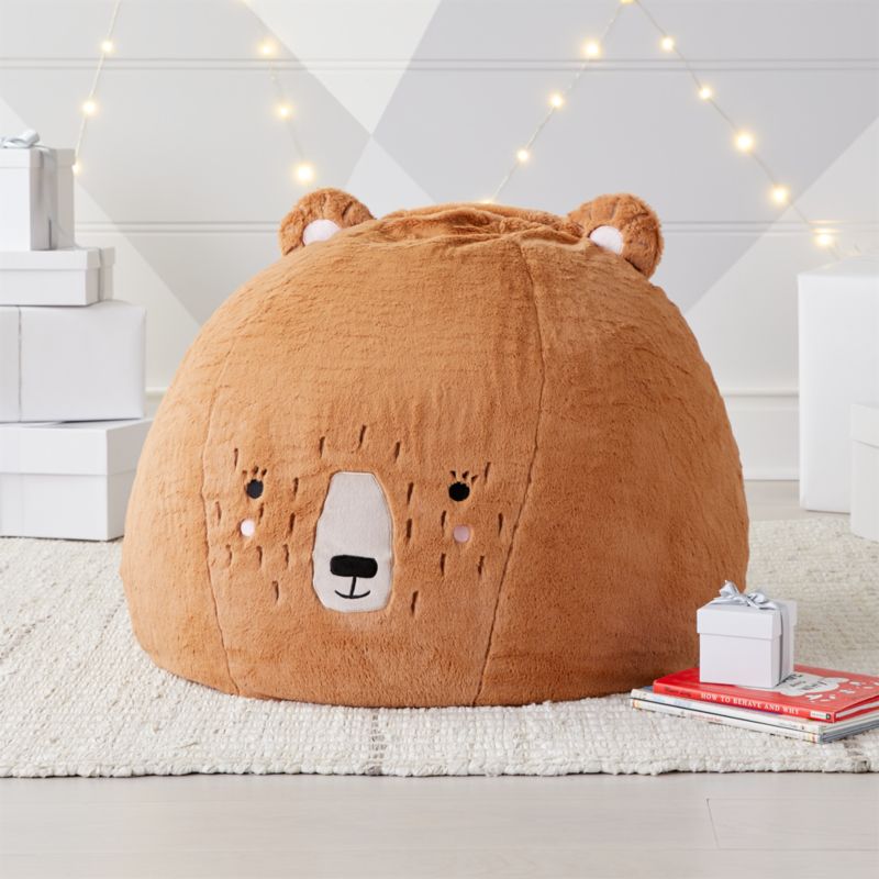 stuffed bean bag chair