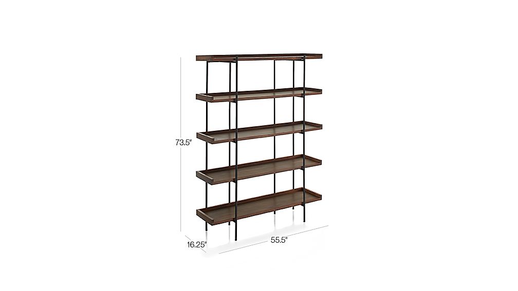 Beckett 5High Shelf Crate and Barrel