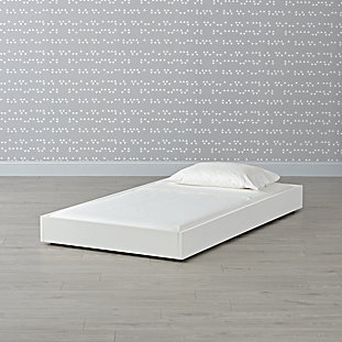 5 Inch Trundle Mattress Reviews Crate And Barrel Hampshire White Trundle Bed