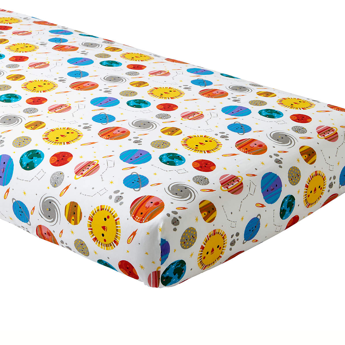 outer space crib sheets