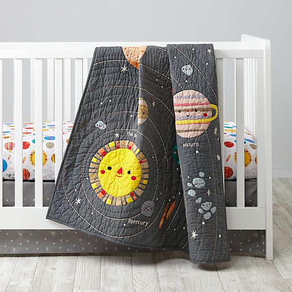 space baby bedding