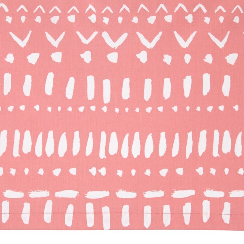 Pink Wild Excursion Crib Skirt Crate and Barrel