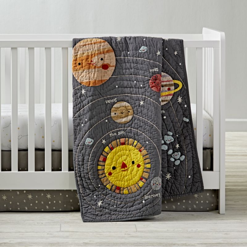 constellation crib bedding