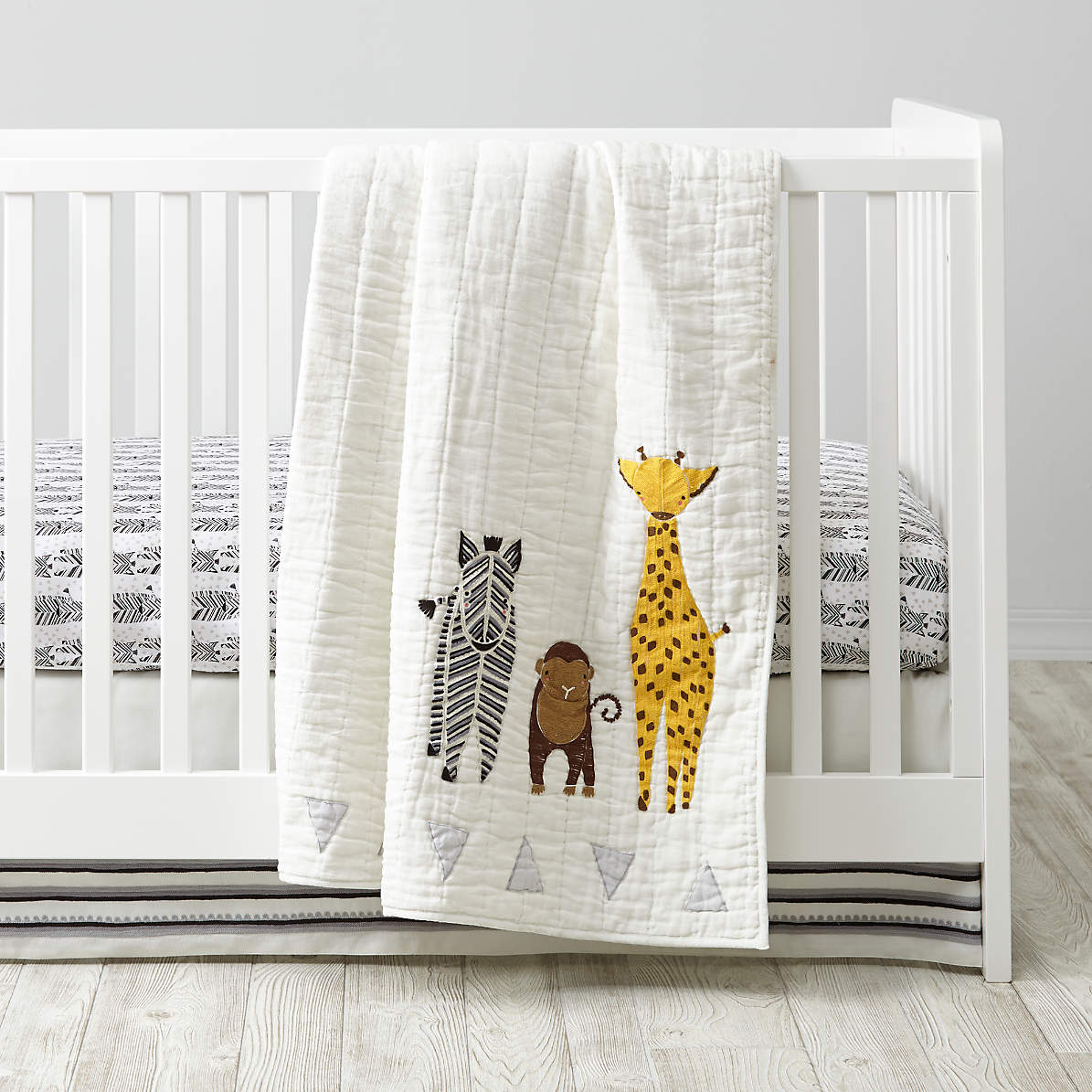 safari animal cot bedding