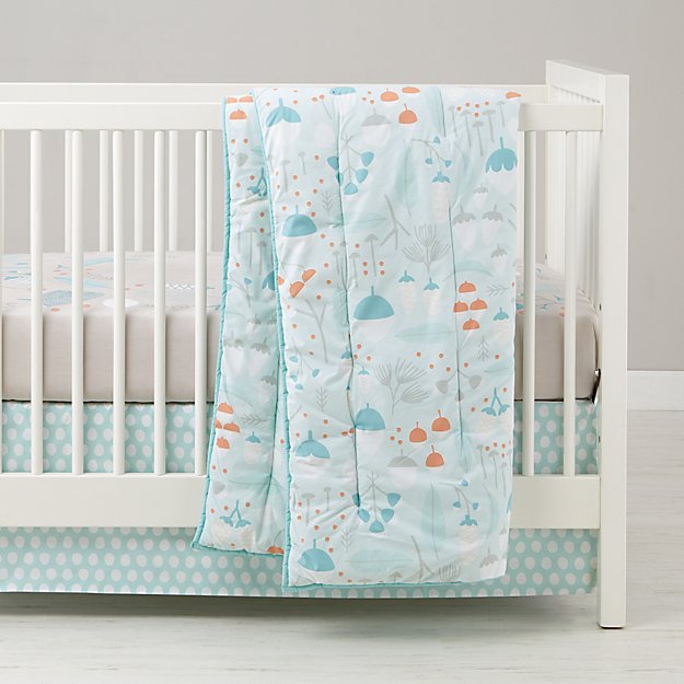 Well Nested Branch Acorn Baby Bedding Crate And Barrel