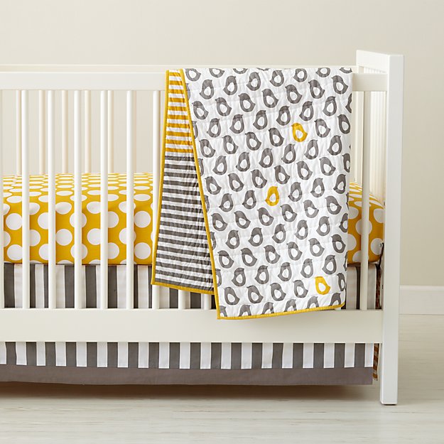 Organic Not A P Yellow And White Dot Crib Ed Sheet Reviews Organic Not A P Yellow And White Dot Crib Ed Sheet Reviews Crate Barrel