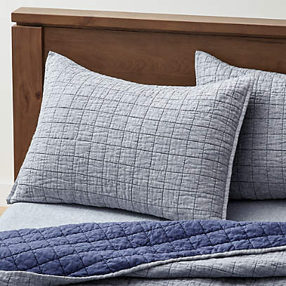 Blue Belgian Flax Linen Sham Standard Reviews Crate And Barrel - Sham Or Bedding Blue Belgian Flax Linen Sham Standard Reviews Crate And Barrel - Sham Or Bedding