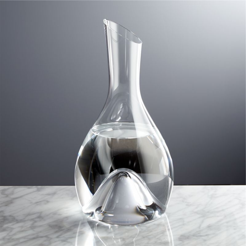 Oregon Modern Decanter + Reviews Crate and Barrel