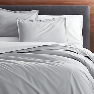Belo Grey Duvet Covers and Pillow Shams
