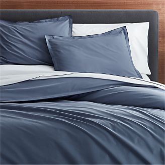Belo Vintage Blue Duvet Covers and Pillow Shams