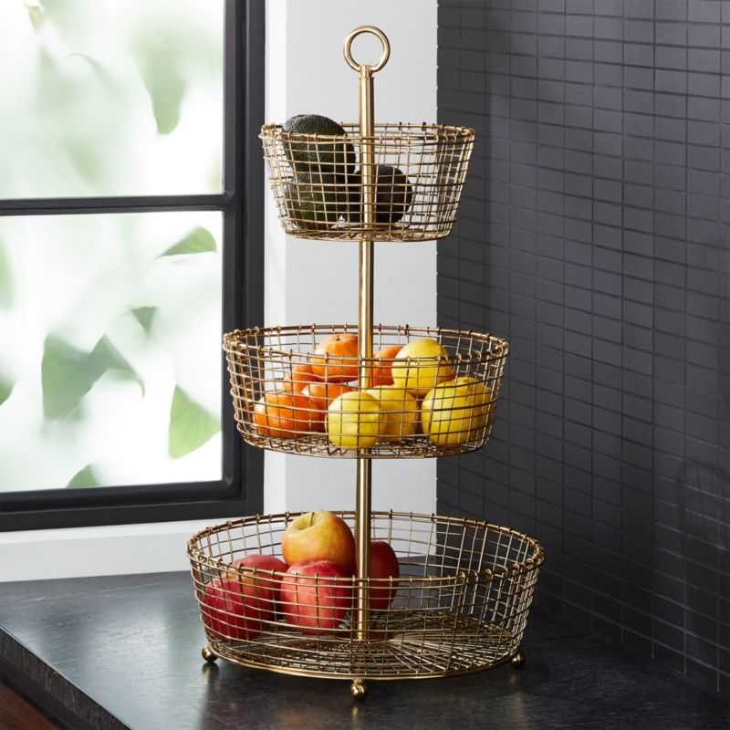 Fruit Holders Storage Baskets Crate And Barrel