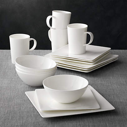 square dinnerware sets