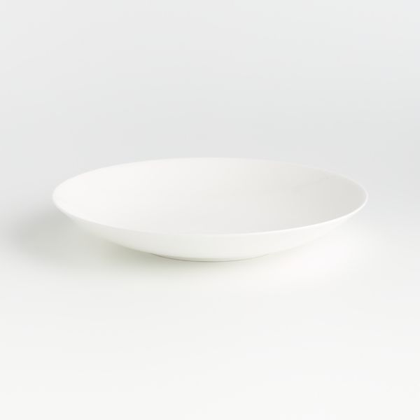 Bennett White Bone China Low Bowl