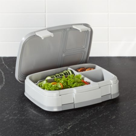 Bentgo Grey Fresh Leakproof Lunch Box