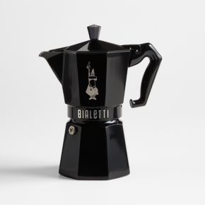 Image of Bialetti ® Moka Black 6-Cup Espresso Maker