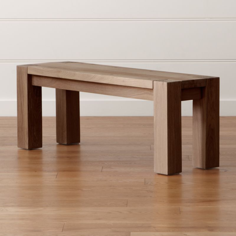 Big Sur Smoke 48 Bench Reviews Crate And Barrel