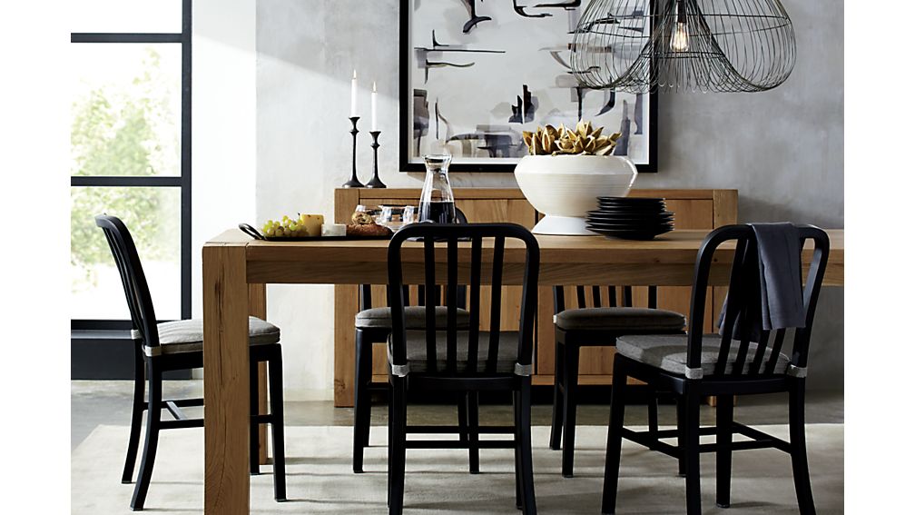 Big Sur Natural Dining Tables | Crate and Barrel