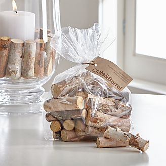 Birch Mini Logs