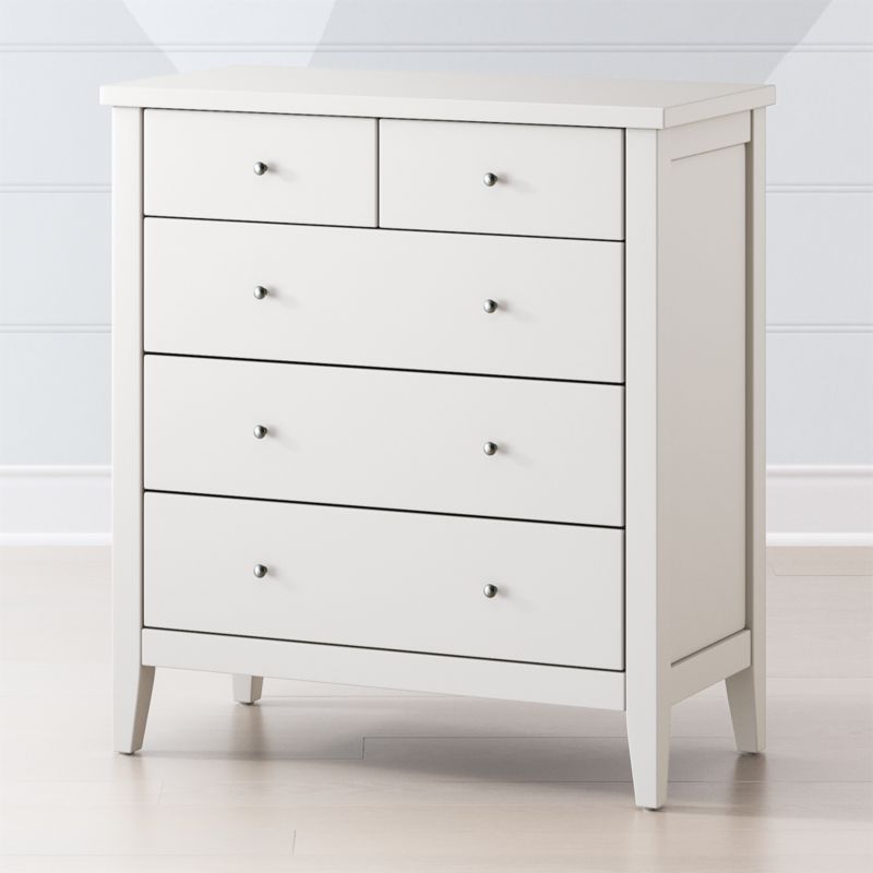 Kids Midway Classic White Dresser in Dressers & Changing Tables