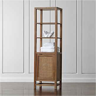 Bathroom Storage Cabinets Crate And Barrel Bathroom Storage Cabinets