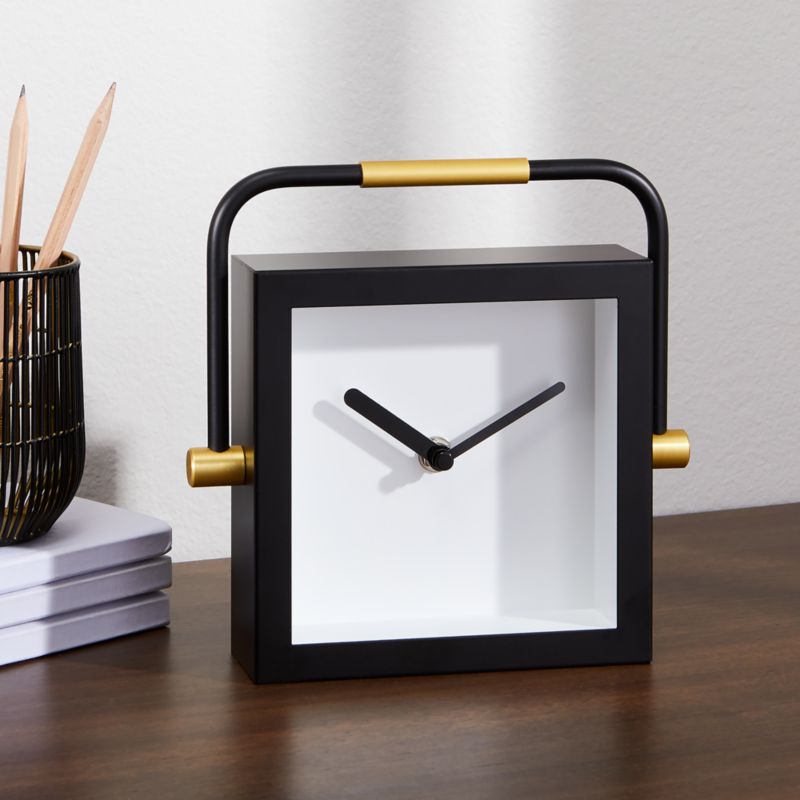 Blane Desk Clock Reviews Crate And Barrel