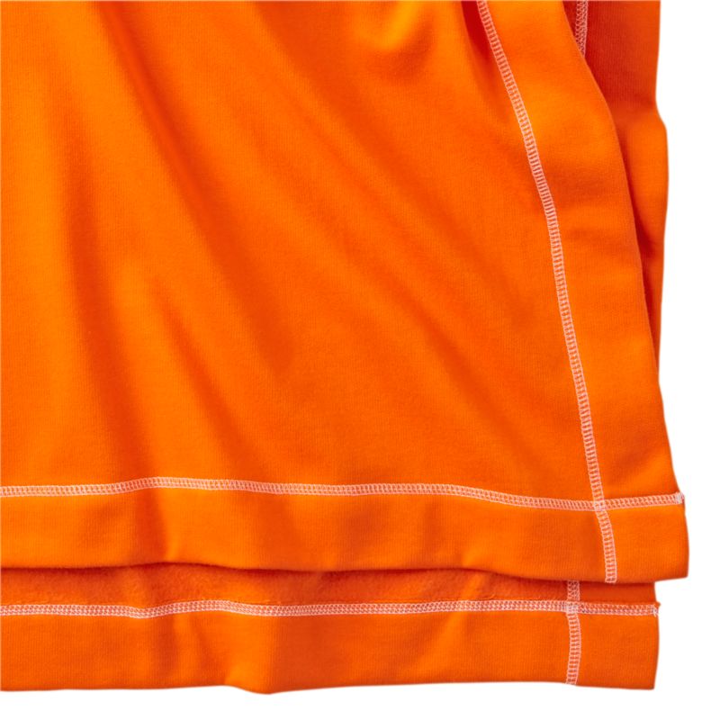 Kids Orange Sweatshirt Blanket + Reviews | Crate and Barrel