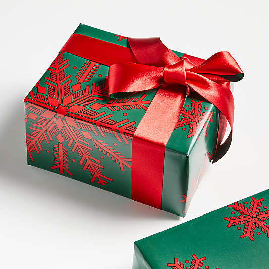 Christmas Wrapping Paper Gift Wrap 2020 Crate and Barrel