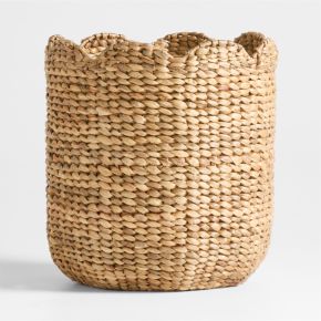 Image of Bloom Natural Woven Large Floor Storage Bin