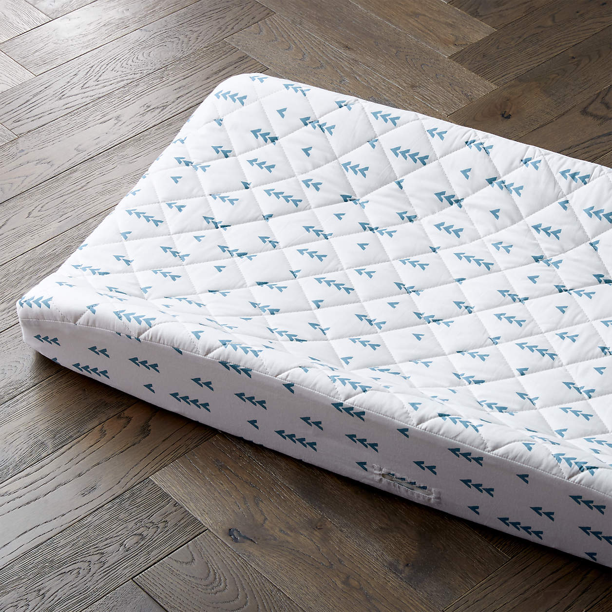 Blue Arrow Changing Pad Cover Crate and Barrel