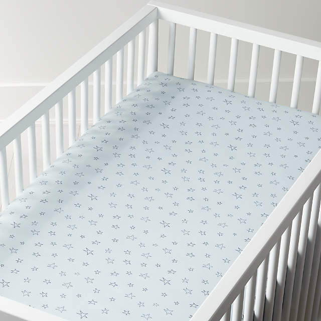 blue bassinet sheets